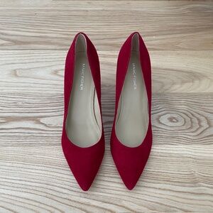 Marc Fisher Zala Block Heel Pointy Toe Pump